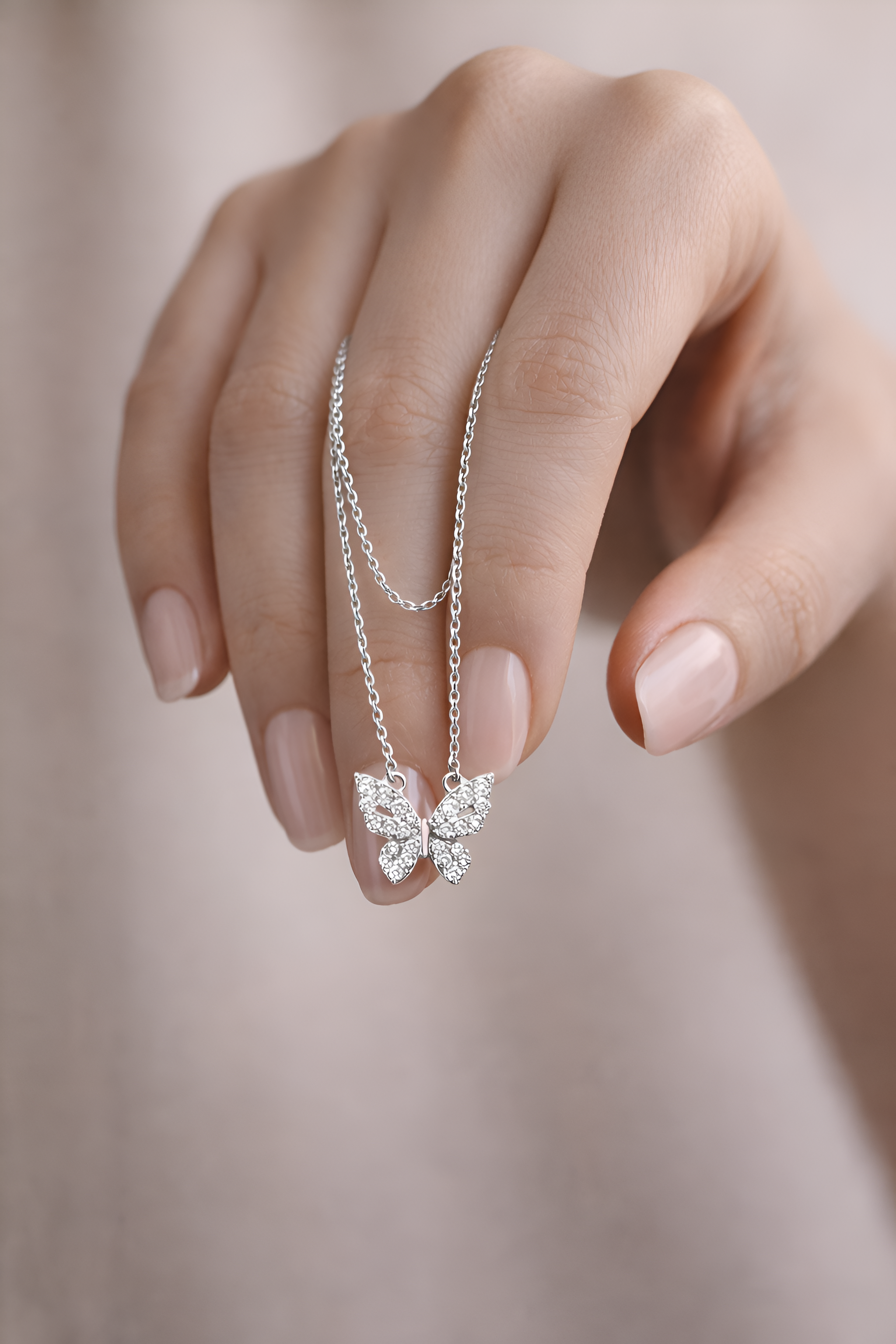 Aveline Butterfly Necklace