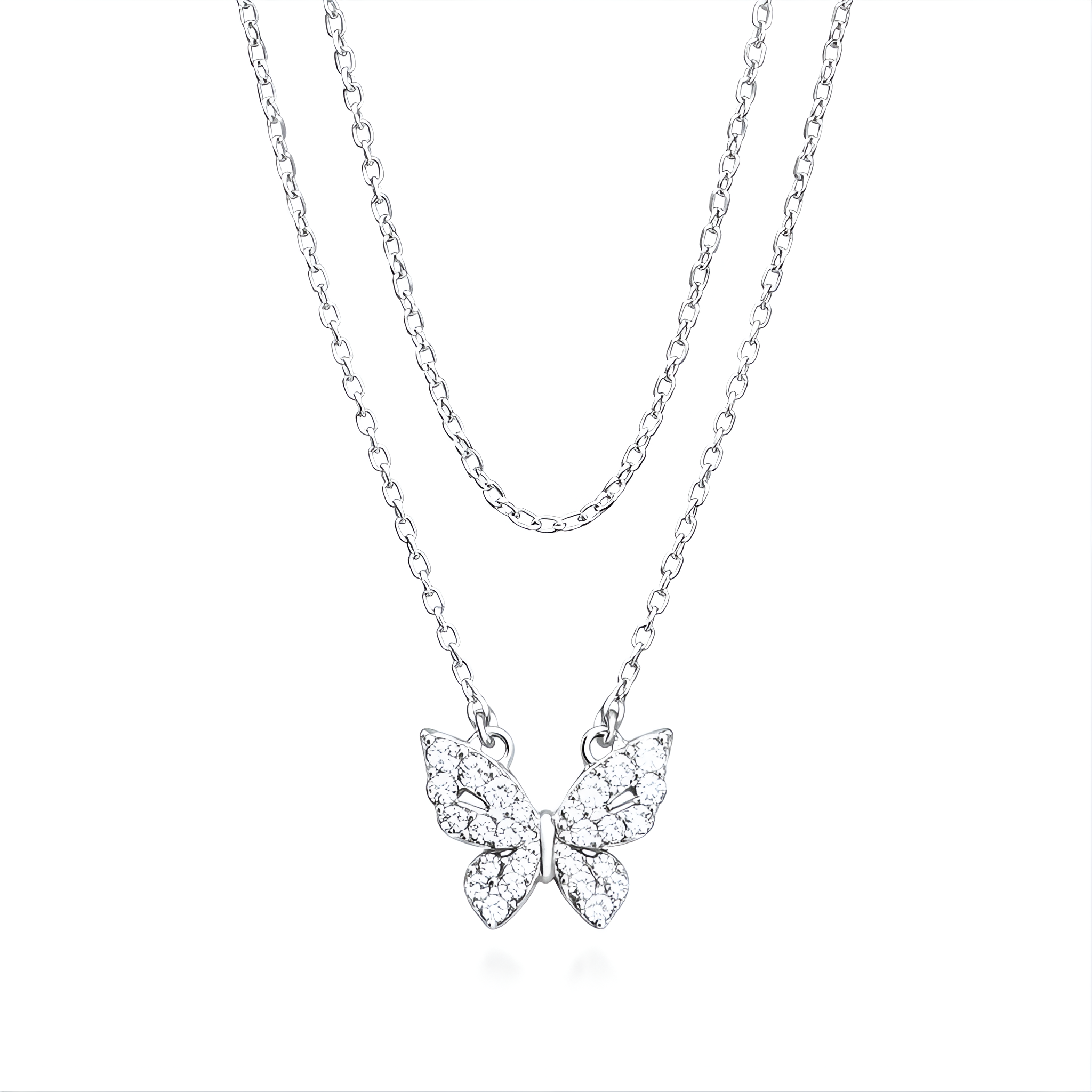 Aveline Butterfly Necklace