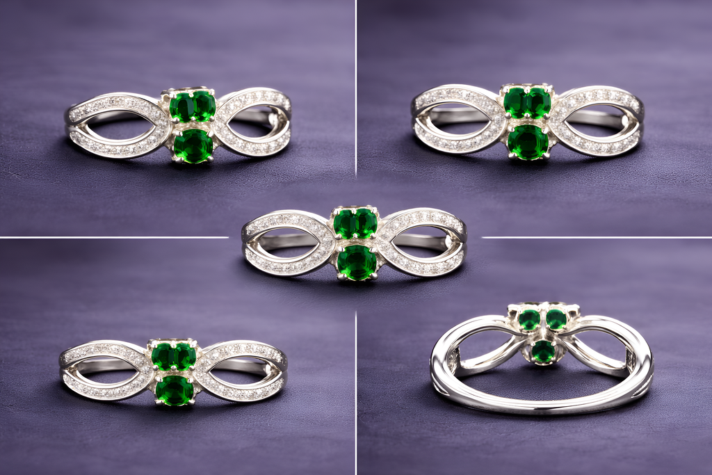 Emerald Éternelle Ring