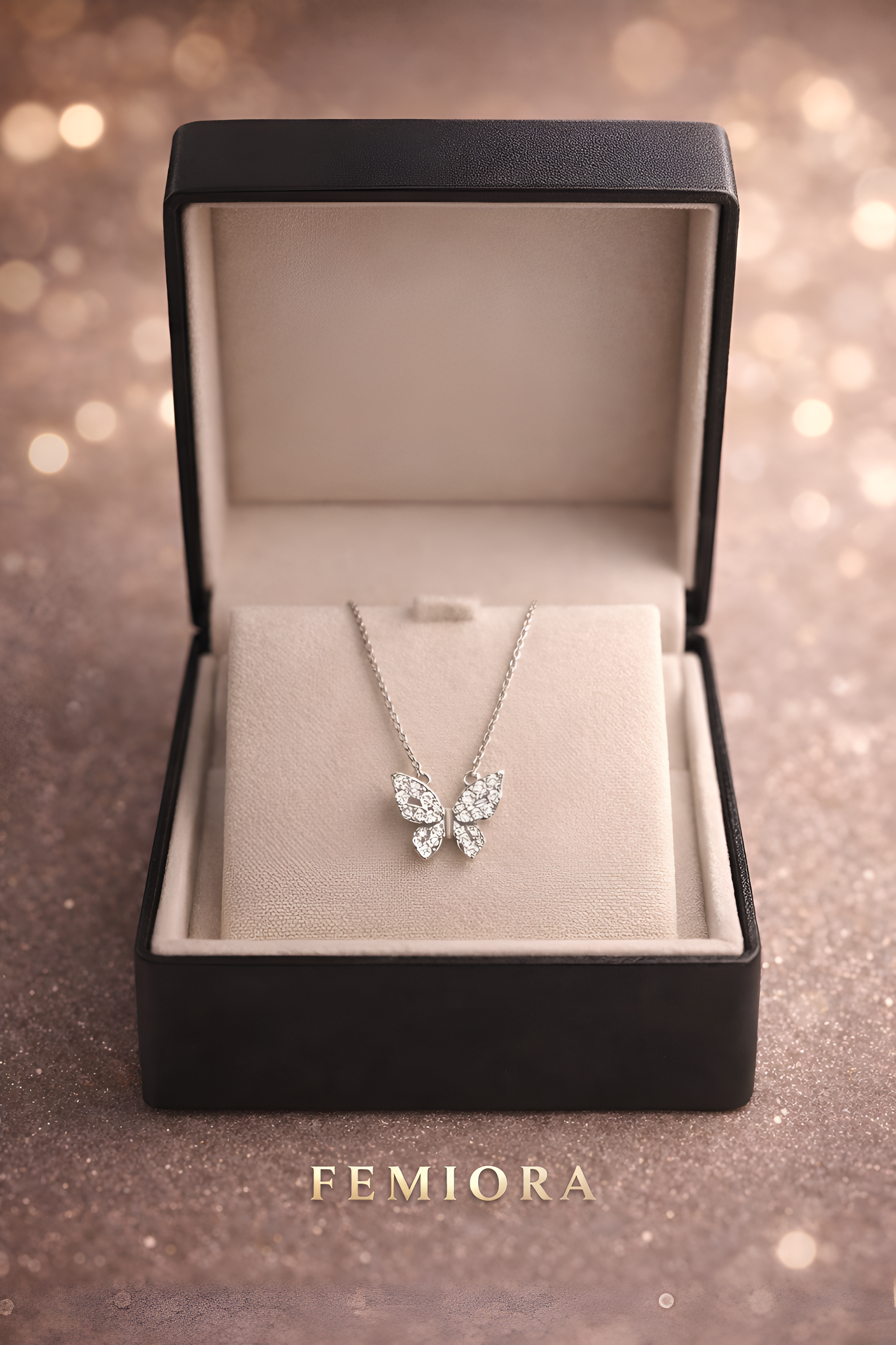 Aveline Butterfly Necklace