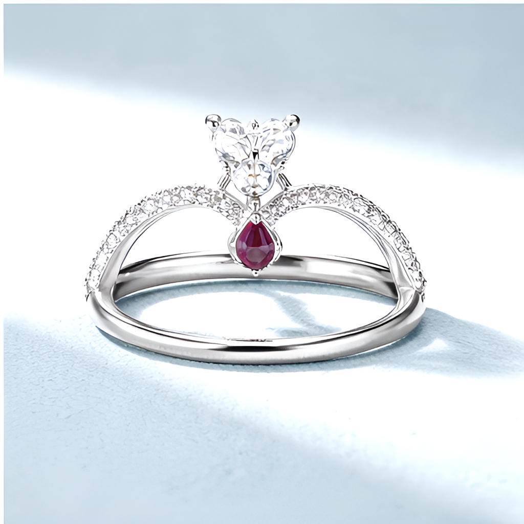 Ruby Crown Ring
